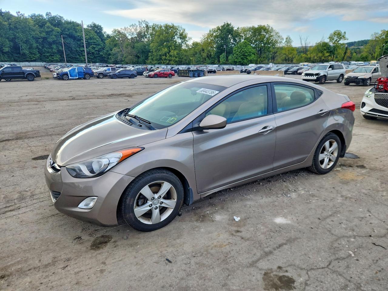 2013 HYUNDAI ELANTRA GLS | 5NPDH4AE2DH417415 | UPCARS