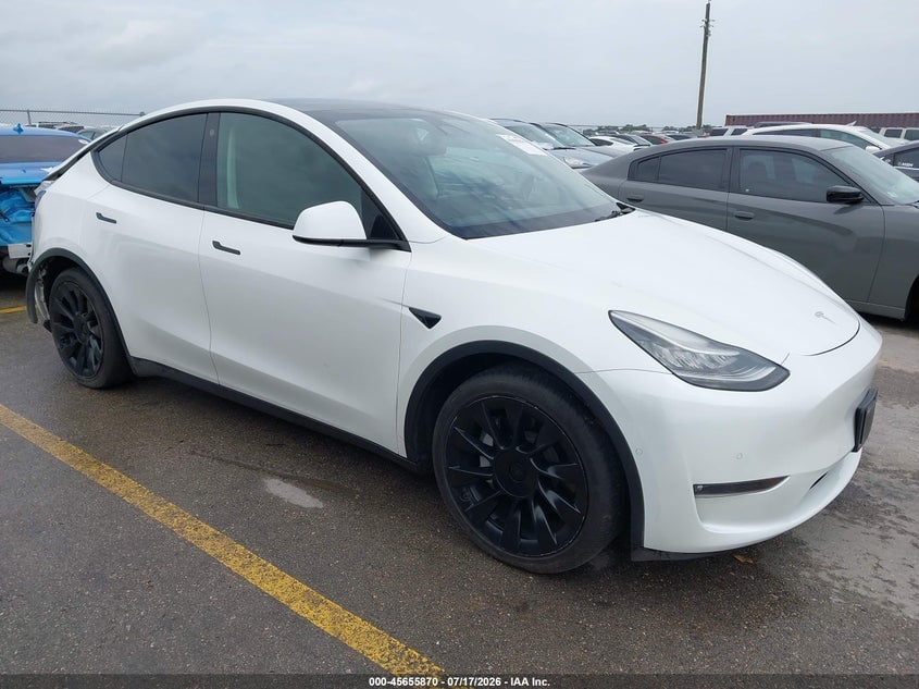 2021 TESLA MODEL Y LONG RANGE DUAL MOTOR ALL-WHEEL DRIVE | 5YJYGAEE2MF137666 | UPCARS
