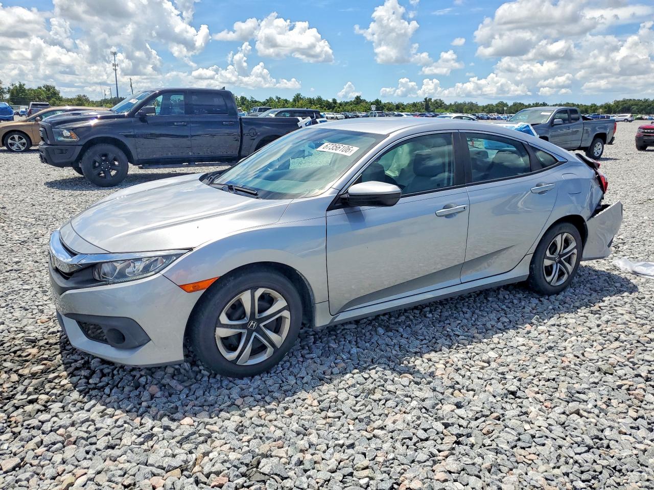 2017 HONDA CIVIC LX | 19XFC2F64HE029500 | UPCARS