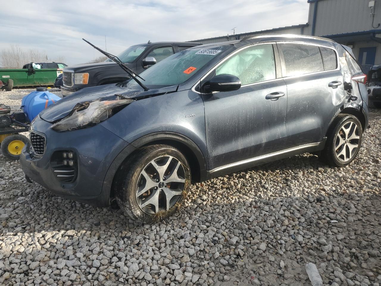 2018 KIA SPORTAGE SX | KNDPRCA68J7379377 | UPCARS