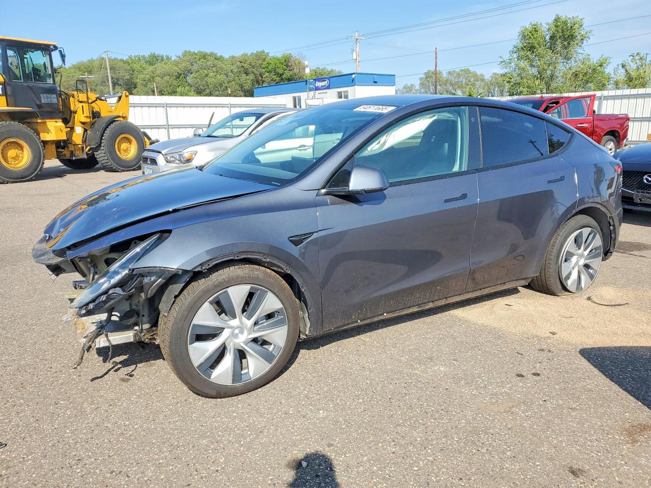 2021 TESLA MODEL Y | 5YJYGDEE1MF074187 | UPCARS