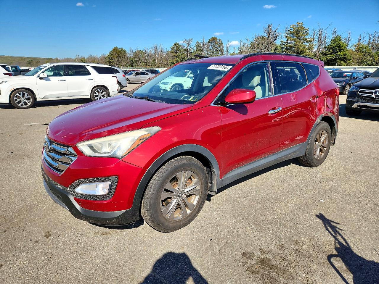 2013 HYUNDAI SANTA FE 2.4L | 5XYZUDLB5DG027517 | UPCARS