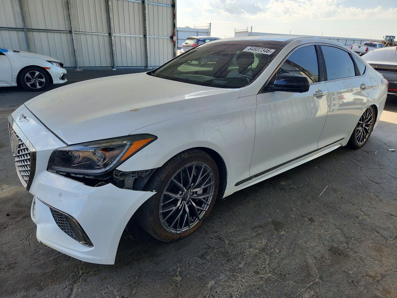 2018 GENESIS G80 SPORT | KMHGN4JB7JU240787 | UPCARS