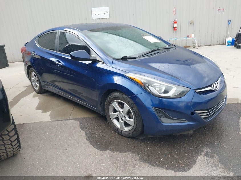 2015 HYUNDAI ELANTRA SE | 5NPDH4AE7FH638981 | UPCARS