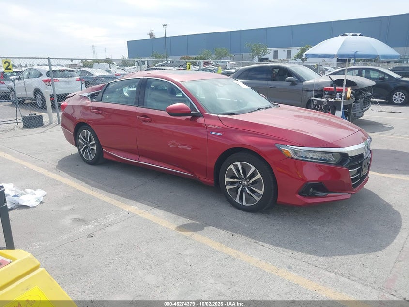 2021 HONDA ACCORD HYBRID EX | 1HGCV3F48MA005894 | UPCARS