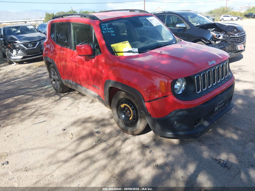 2016 JEEP RENEGADE LATITUDE | ZACCJABT7GPD18631 | UPCARS