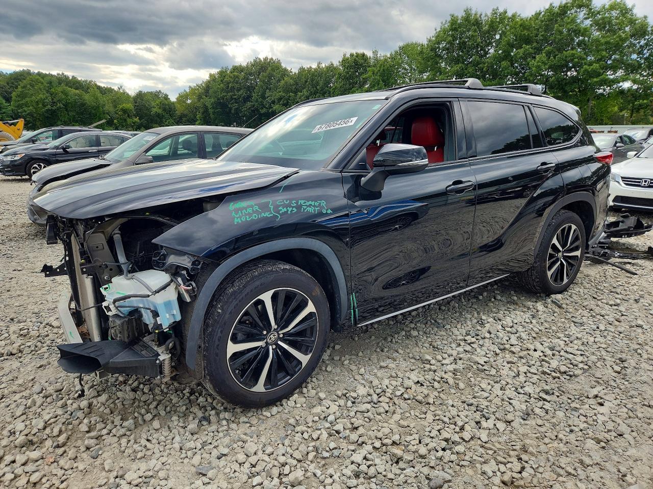 2022 TOYOTA HIGHLANDER XSE | 5TDJZRBH2NS196836 | UPCARS