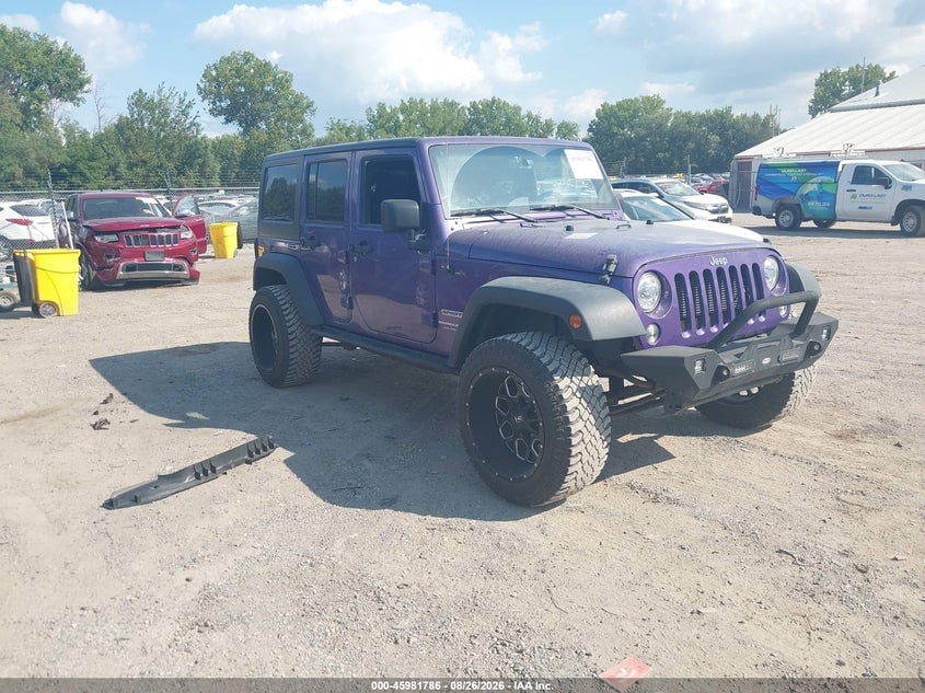 2018 JEEP WRANGLER JK UNLIMITED SPORT S 4X4 | 1C4BJWDG1JL835850 | UPCARS