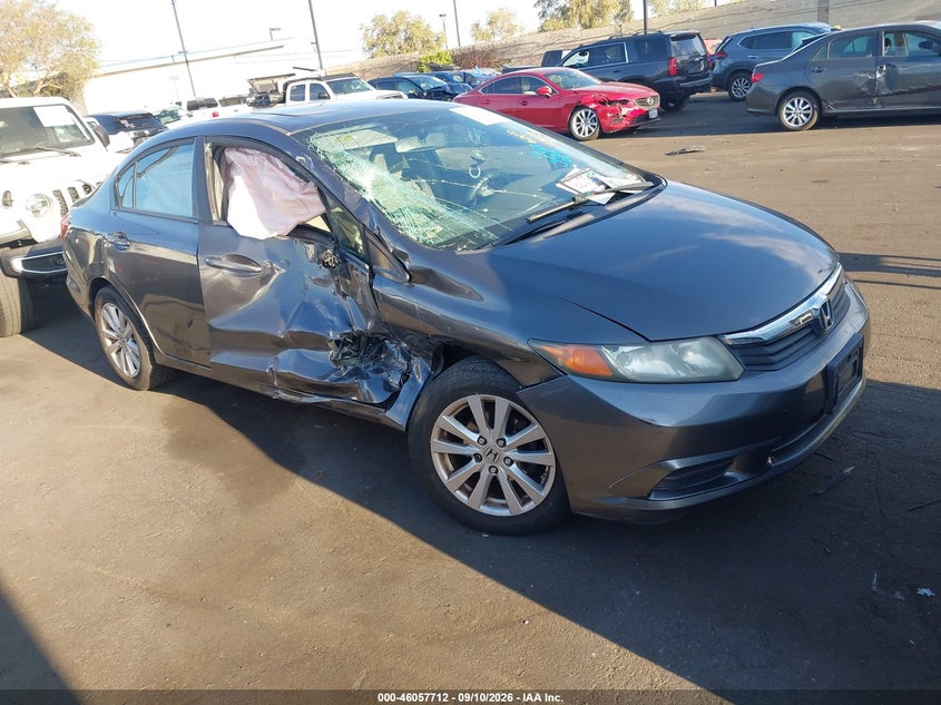 2012 HONDA CIVIC EX | 2HGFB2F81CH540942 | UPCARS