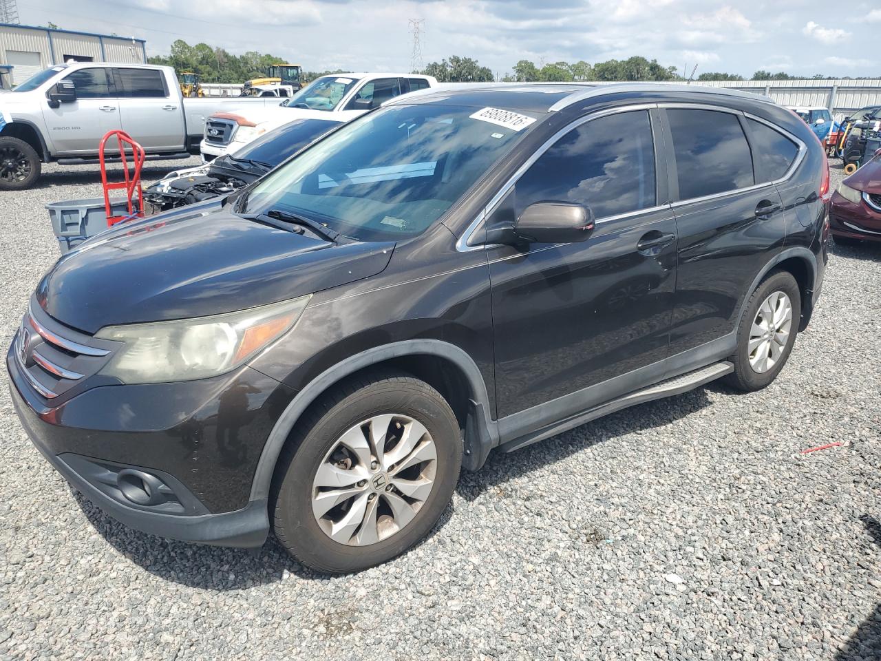 2013 HONDA CRV EXL | 5J6RM3H75DL048686 | UPCARS