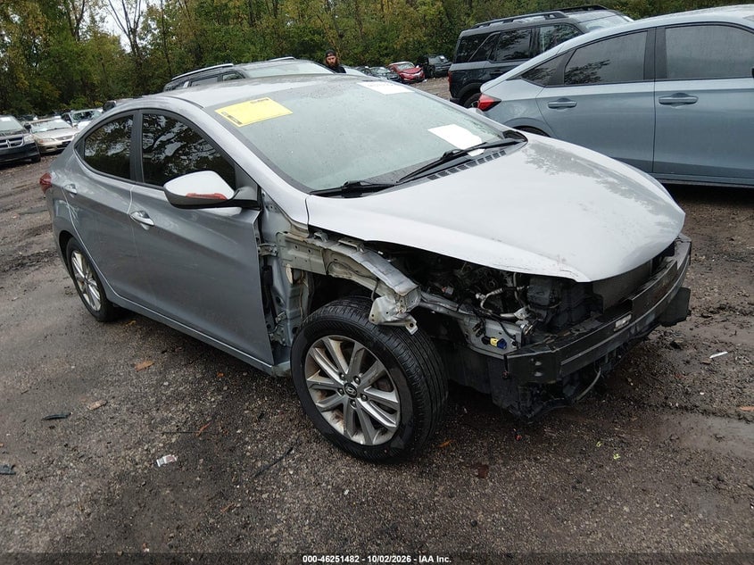 2016 HYUNDAI ELANTRA SE | 5NPDH4AE3GH704220 | UPCARS