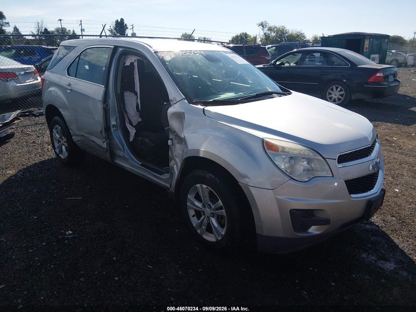 2013 CHEVROLET EQUINOX LS | 2GNFLCEK4D6175711 | UPCARS