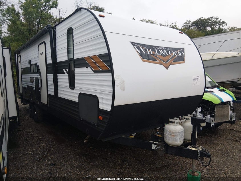 2020 FOREST RIVER 26DBUD WILDWOOD | 4X4TWDB25LA268858 | UPCARS