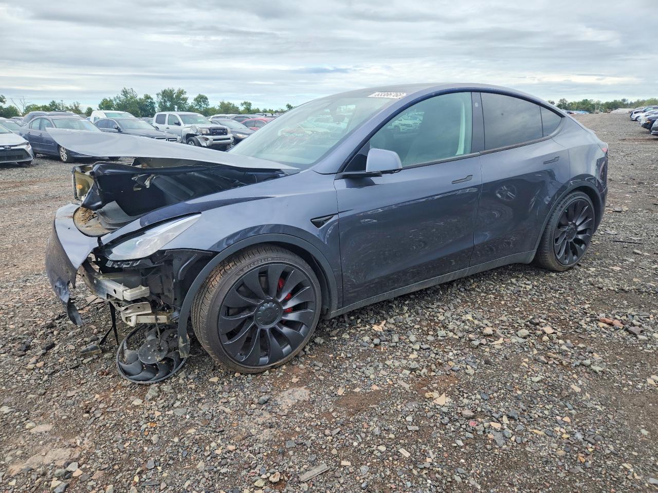 2021 TESLA MODEL Y | 5YJYGDEF7MF264083 | UPCARS