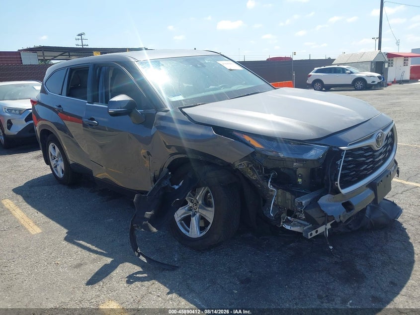 2022 TOYOTA HIGHLANDER L | 5TDCZRBH6NS230088 | UPCARS