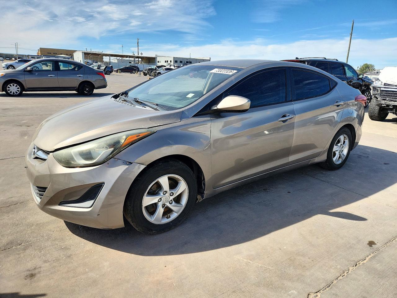 2014 HYUNDAI ELANTRA SE | 5NPDH4AE9EH511809 | UPCARS