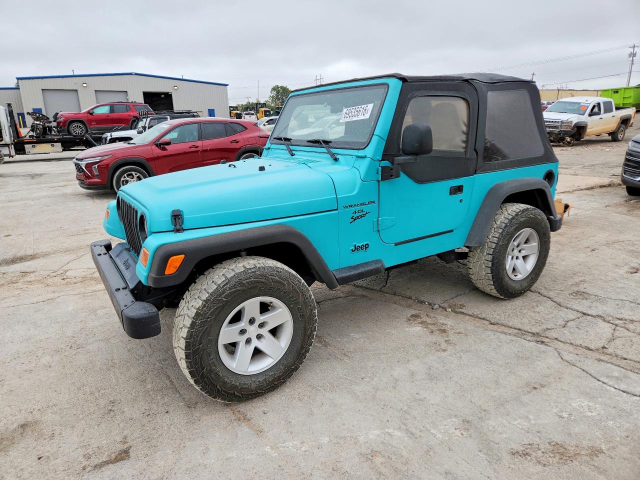 1997 JEEP WRANGLER SPORT | 1J4FY19S3VP521851 | UPCARS