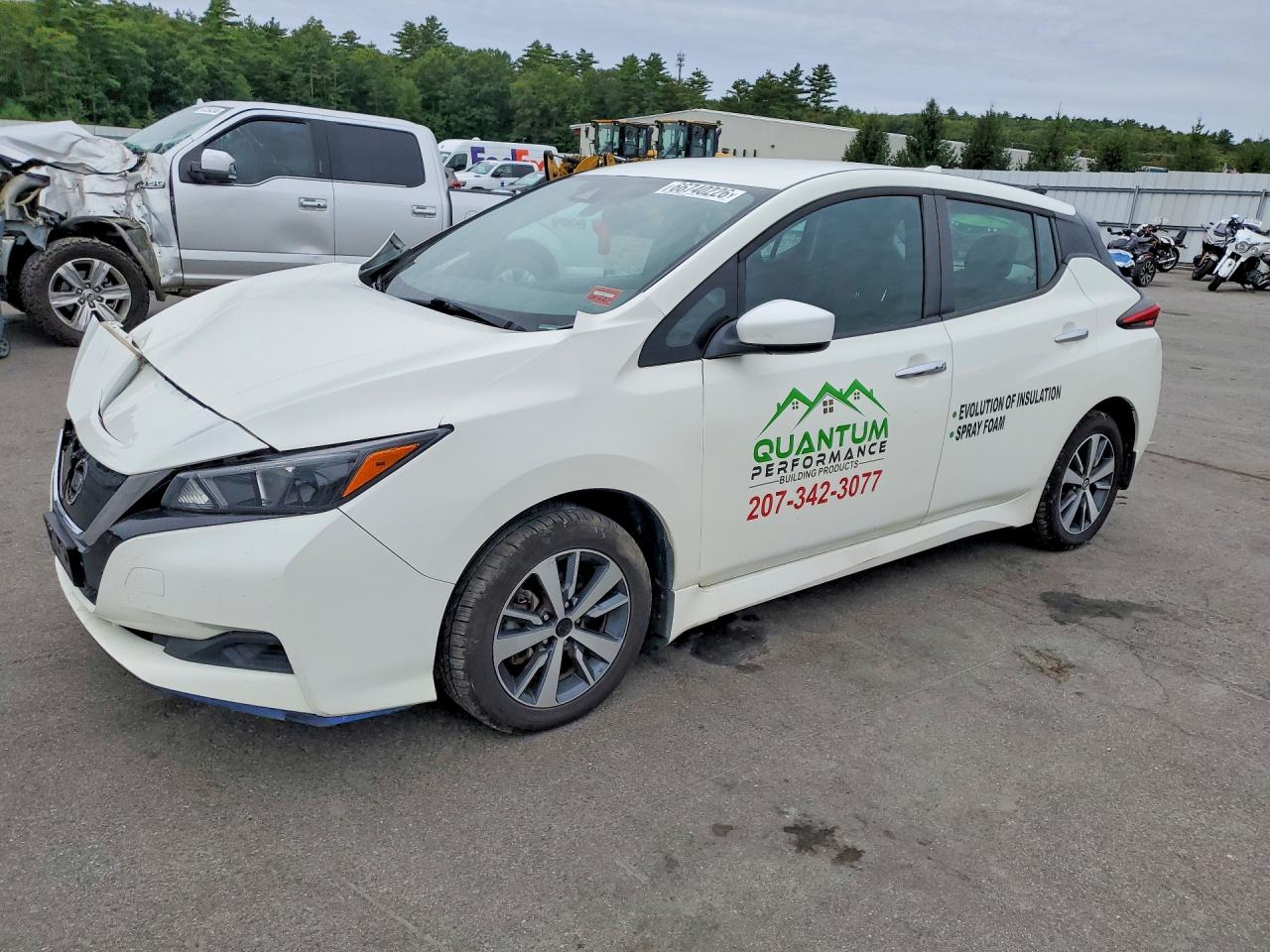 2021 NISSAN LEAF S PLUS | 1N4BZ1BVXMC556422 | UPCARS