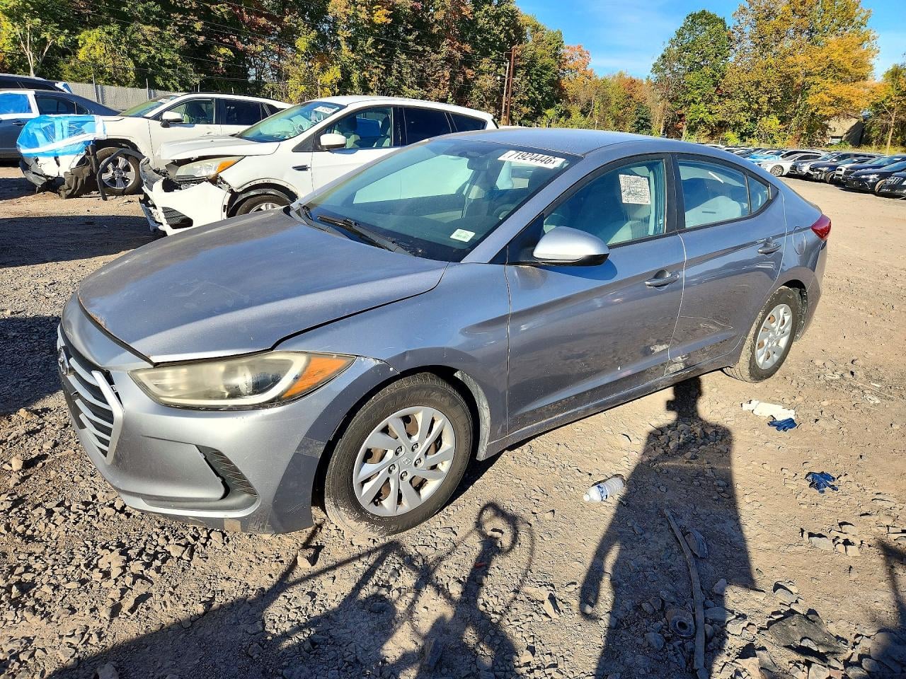 2017 HYUNDAI ELANTRA SE | 5NPD74LF5HH160779 | UPCARS