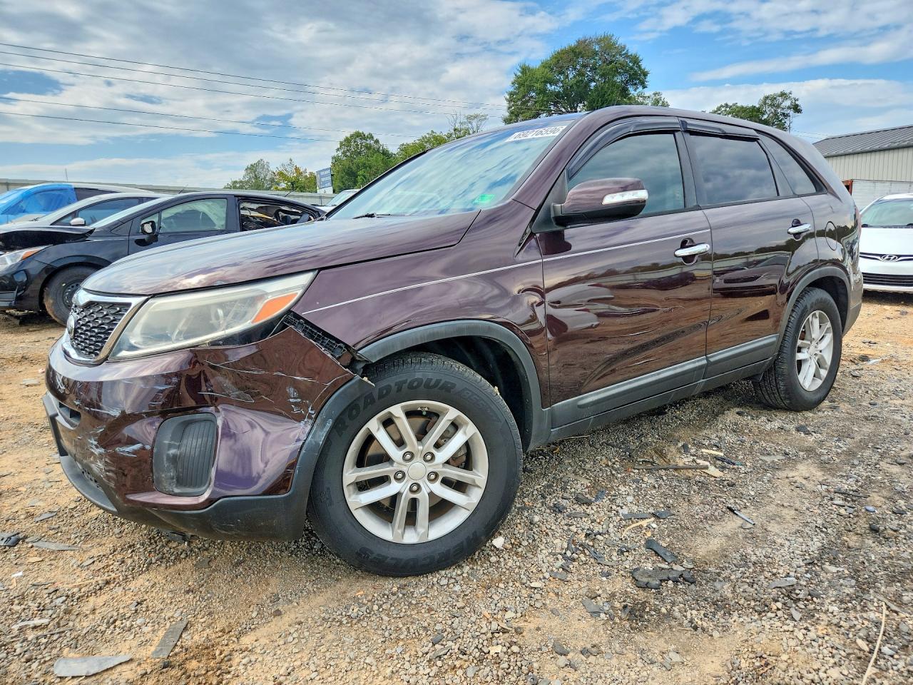 2014 KIA SORENTO LX | 5XYKT3A68EG480763 | UPCARS