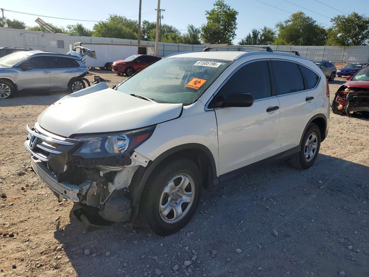 2014 HONDA CRV LX | 5J6RM3H35EL038688 | UPCARS