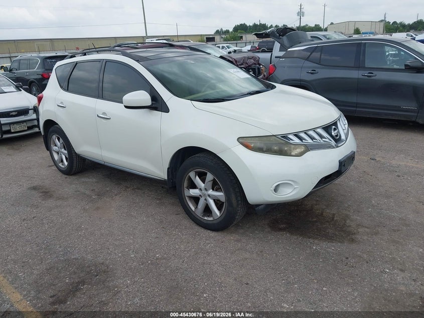 2009 NISSAN MURANO SL | JN8AZ18U69W024356 | UPCARS