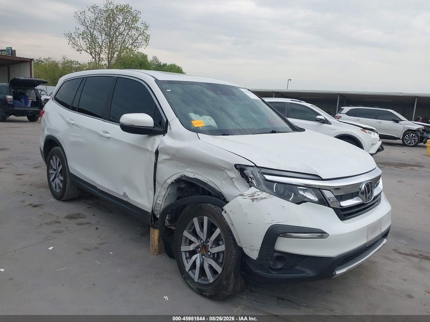 2022 HONDA PILOT 2WD EX-L | 5FNYF5H56NB038565 | UPCARS