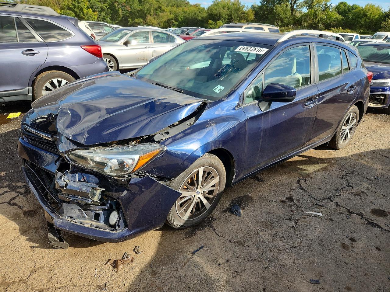 2021 SUBARU IMPREZA PREMIUM | 4S3GTAD60M3711390 | UPCARS