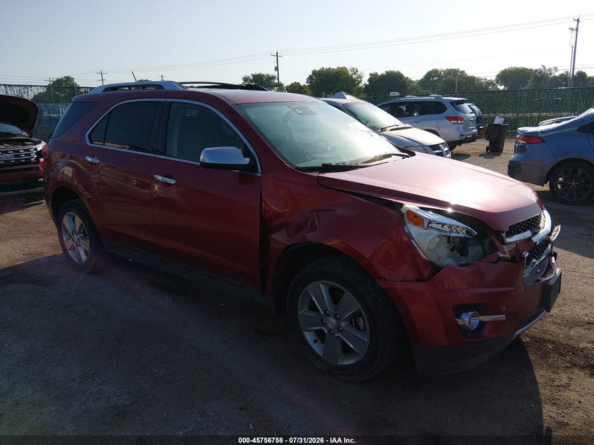 2013 CHEVROLET EQUINOX LTZ | 2GNFLGEK6D6244146 | UPCARS