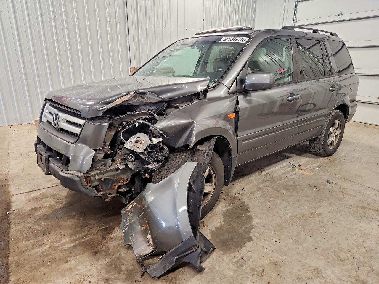 2007 HONDA PILOT EXL | 5FNYF18657B014956 | UPCARS