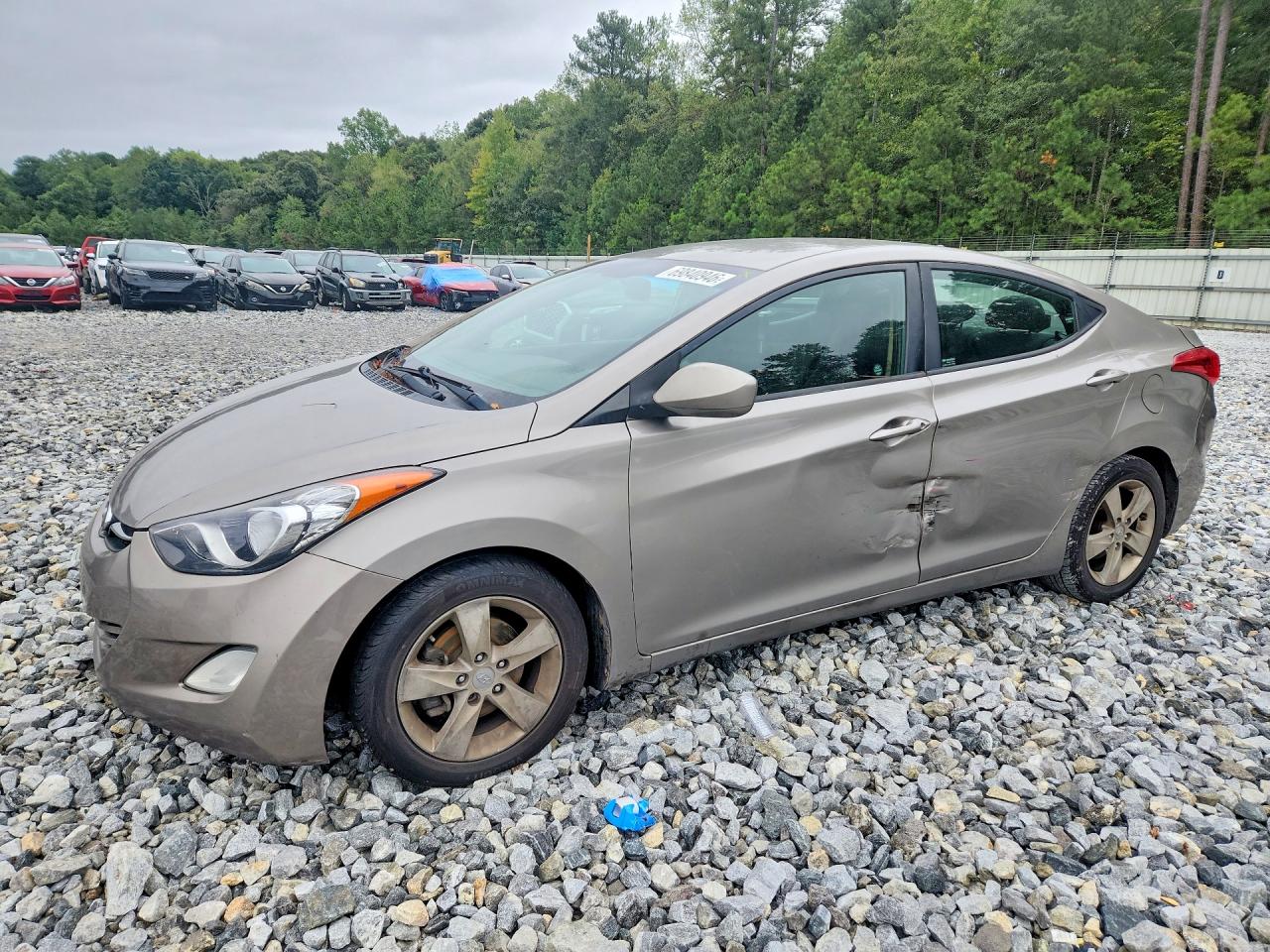 2013 HYUNDAI ELANTRA | 5NPDH4AE5DH242271 | UPCARS