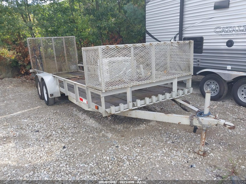 1997 QUALITY 20' TANDEM AXLE LANDSCAPE TRAILER | 1Z9GA2021VP062123 | UPCARS