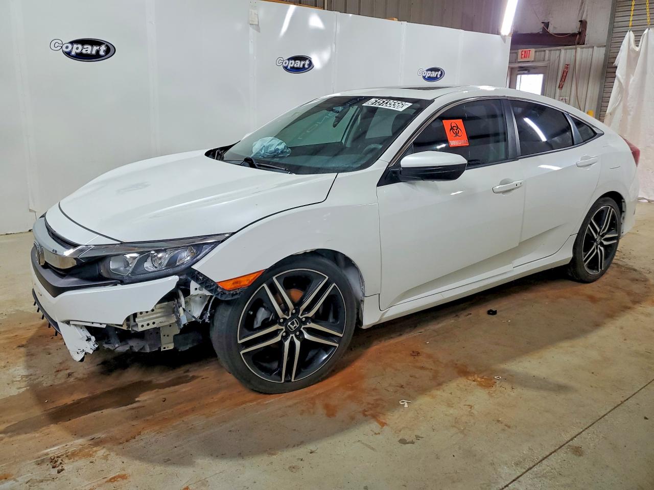 2017 HONDA CIVIC EX | 19XFC1F30HE020955 | UPCARS