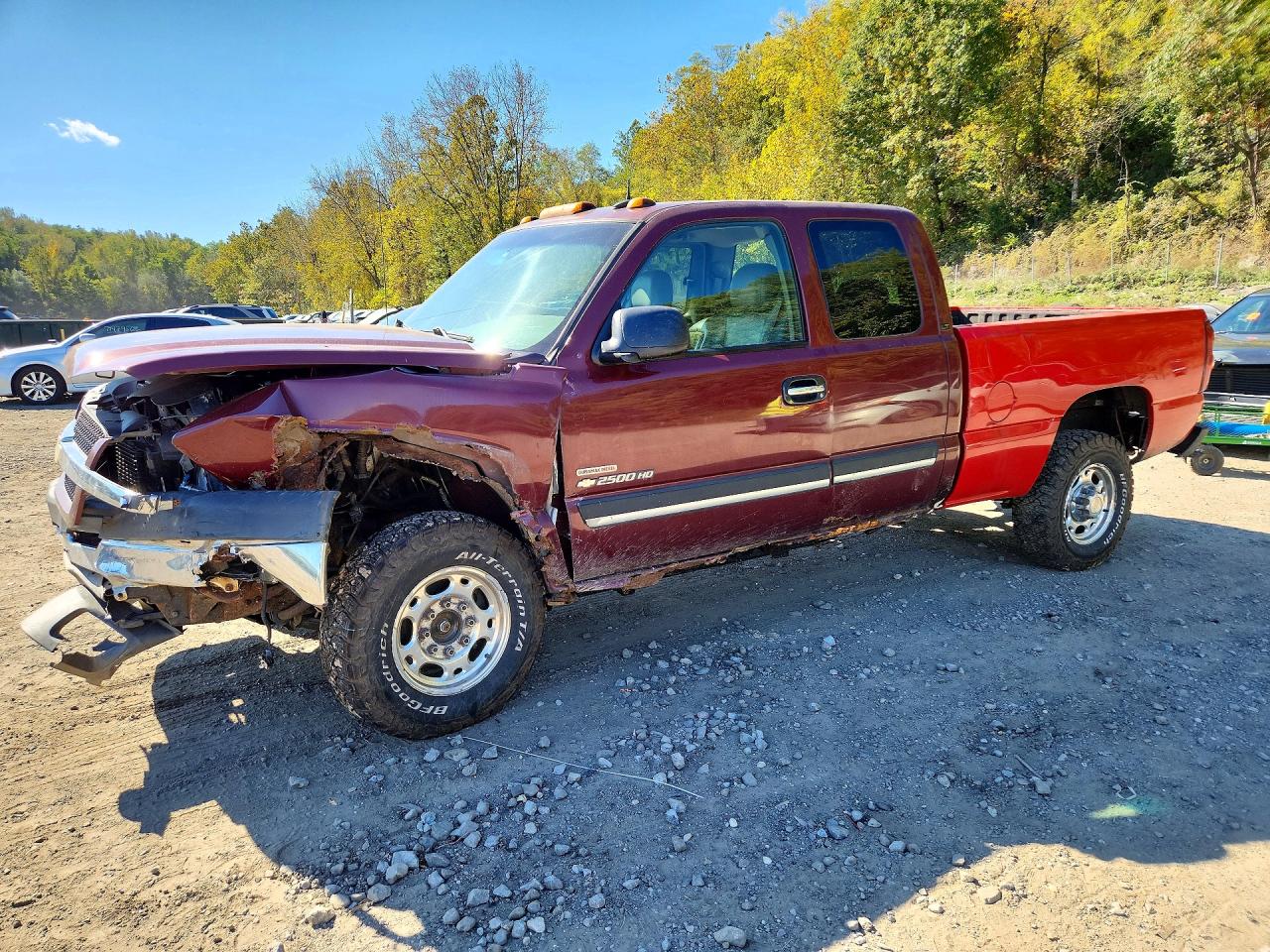 2003 CHEVROLET SILVERADO K2500 HEAVY DUTY | 1GCHK29103E123728 | UPCARS