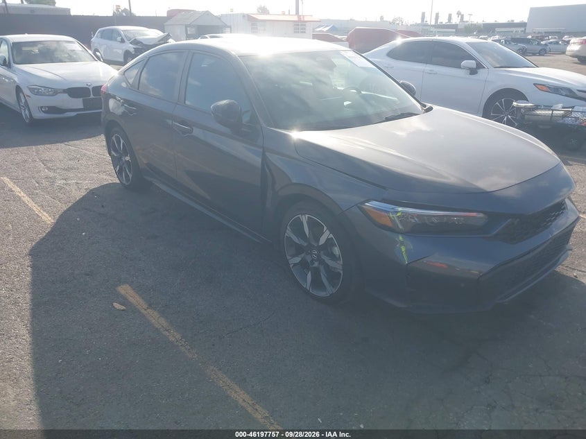 2025 HONDA CIVIC HYBRID SPORT TOURING | 19XFL4H92SE002256 | UPCARS