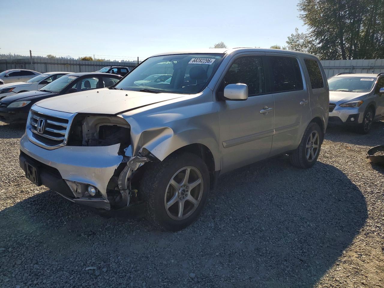 2013 HONDA PILOT EXL | 5FNYF4H67DB031268 | UPCARS
