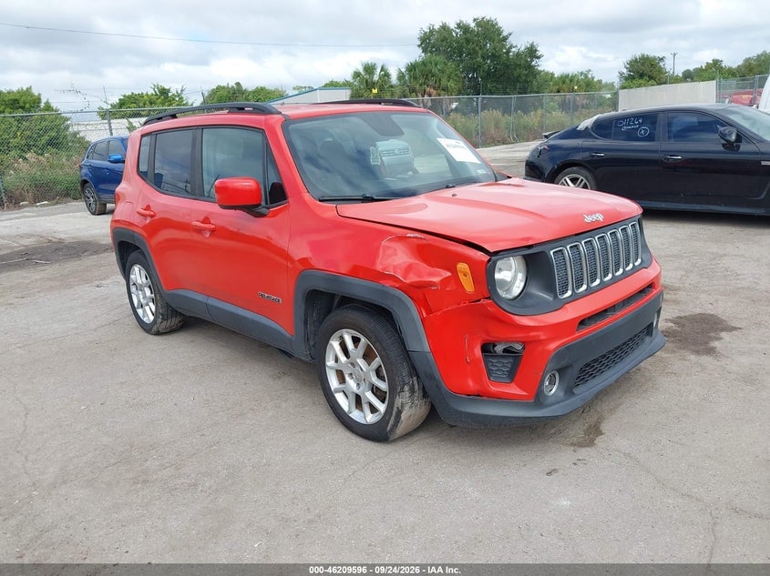 2019 JEEP RENEGADE LATITUDE FWD | ZACNJAB13KPK03845 | UPCARS