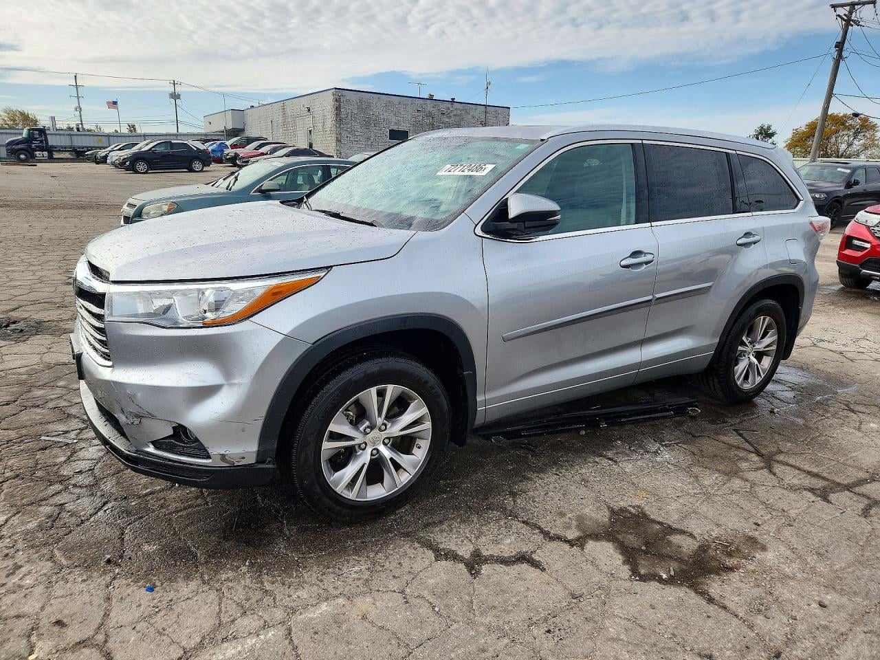 2015 TOYOTA HIGHLANDER XLE | 5TDJKRFH3FS123040 | UPCARS
