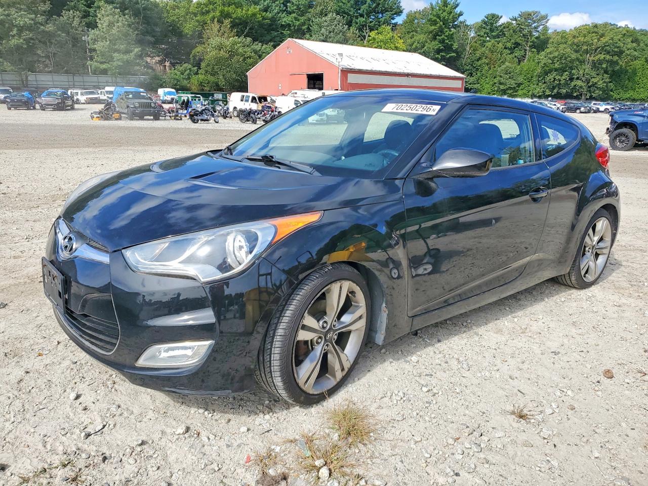 2013 HYUNDAI VELOSTER BASE | KMHTC6AD3DU144385 | UPCARS