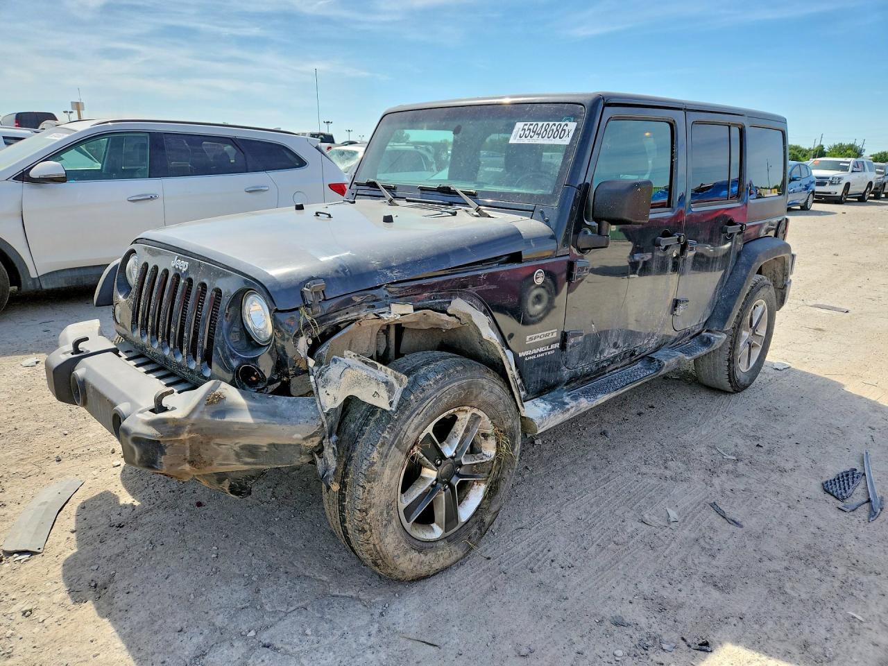 2017 JEEP WRANGLER SPORT | 1C4BJWDG0HL654667 | UPCARS