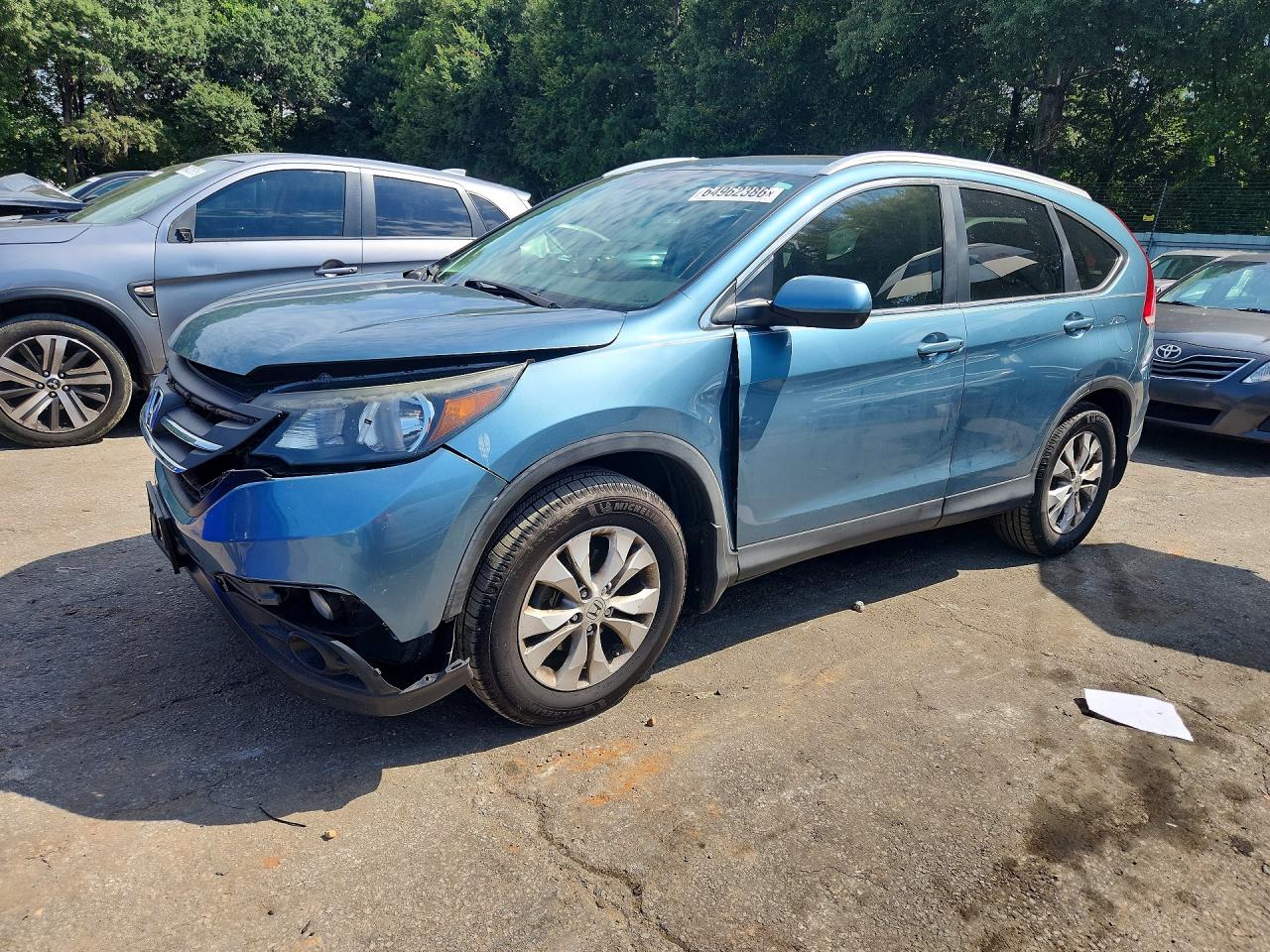 2013 HONDA CRV EXL | 5J6RM3H79DL019840 | UPCARS