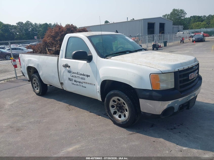 2008 GMC SIERRA 1500 WORK TRUCK | 1GTEC14X88Z205471 | UPCARS