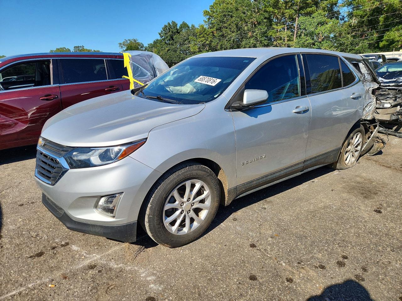 2019 CHEVROLET EQUINOX LT | 3GNAXKEV0KS666312 | UPCARS
