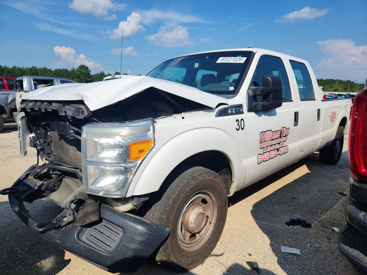 2013 FORD F250 SUPER DUTY | 1FT7W2A65DEA62160 | UPCARS