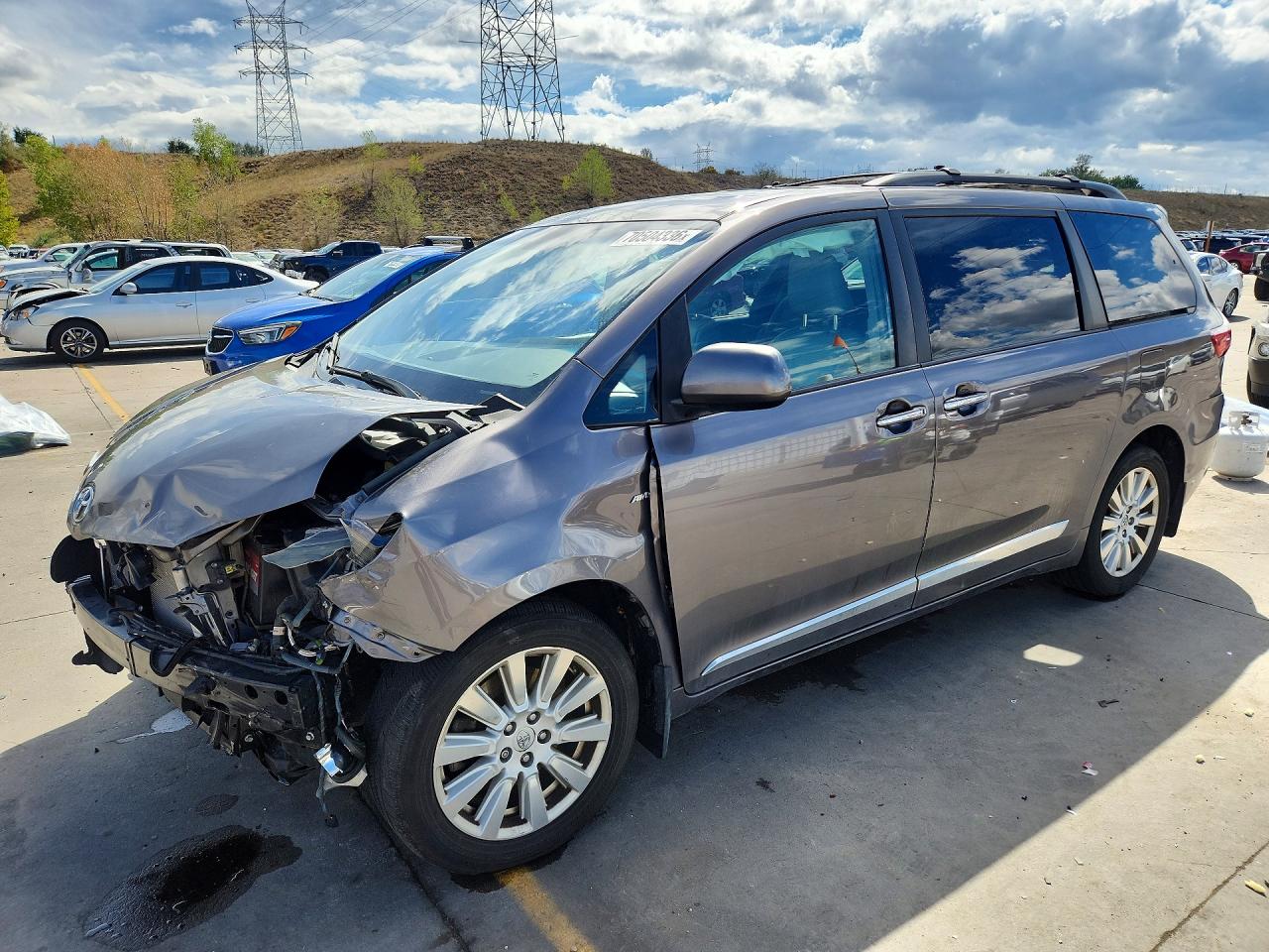 2017 TOYOTA SIENNA XLE 7-PASSENGER | 5TDDZ3DC4HS175874 | UPCARS