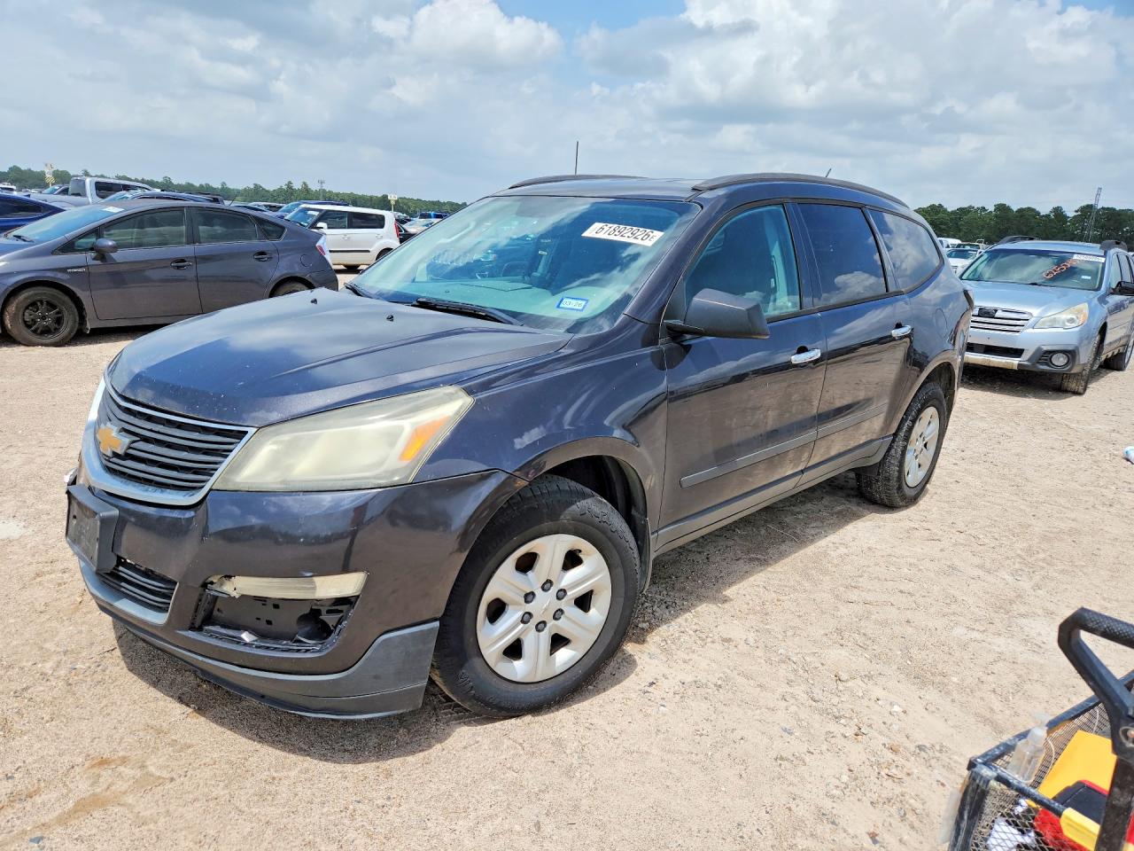 2013 CHEVROLET TRAVERSE LS | 1GNKRFED5DJ126181 | UPCARS
