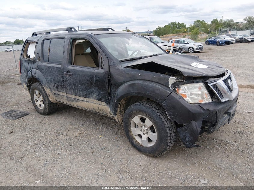 2011 NISSAN PATHFINDER S | 5N1AR1NB2BC611624 | UPCARS