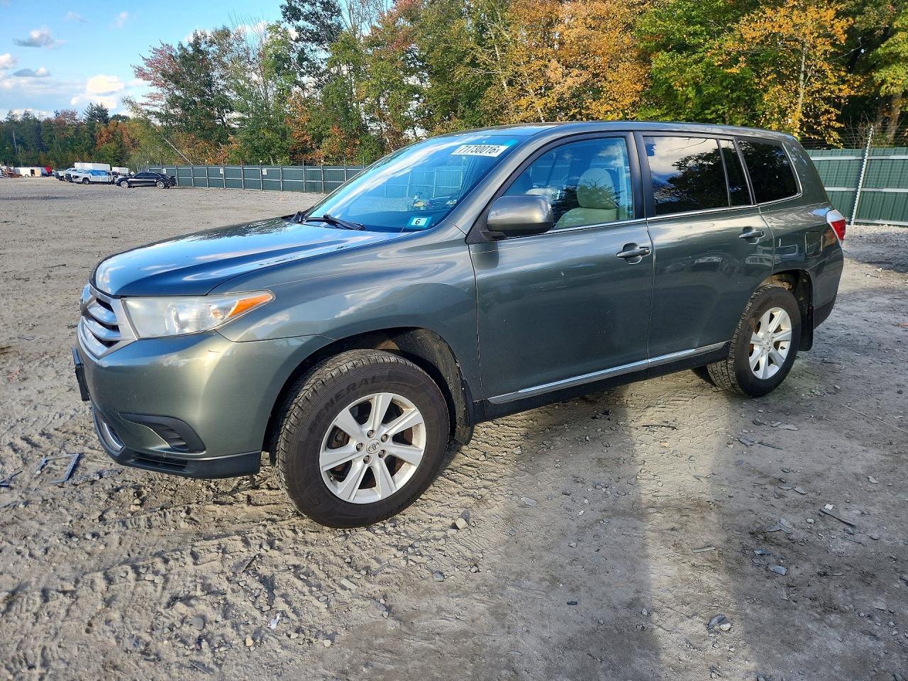 2013 TOYOTA HIGHLANDER BASE | 5TDBK3EH6DS194457 | UPCARS