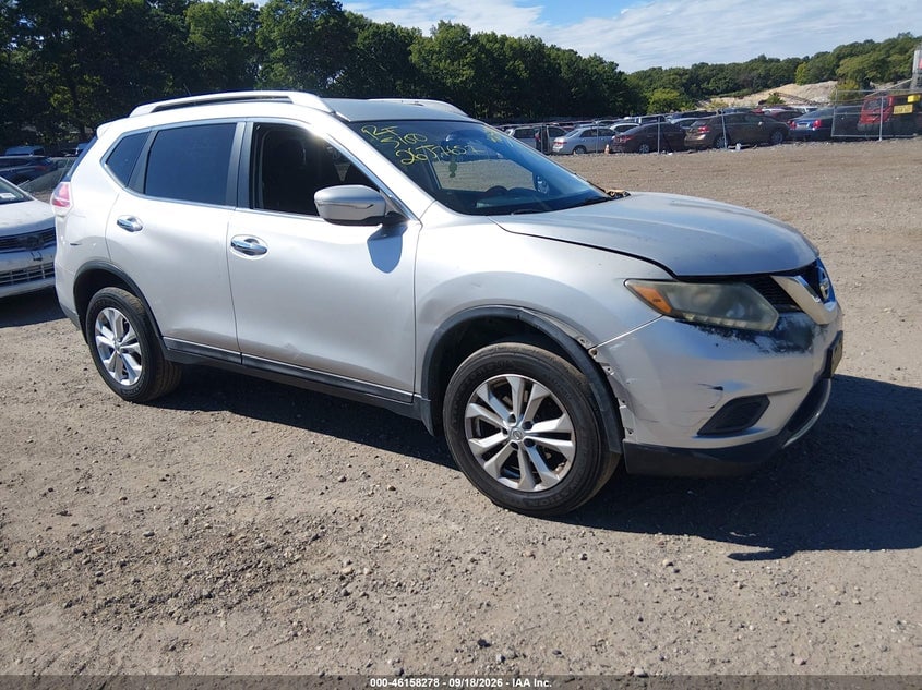 2014 NISSAN ROGUE SV | 5N1AT2MVXEC850703 | UPCARS
