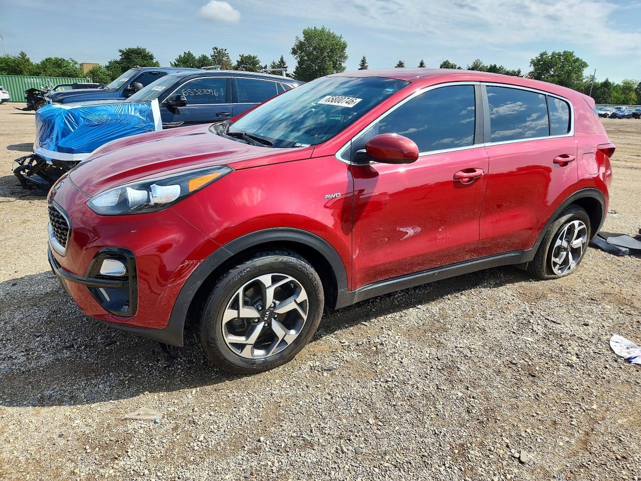 2020 KIA SPORTAGE LX | KNDPMCAC7L7683324 | UPCARS